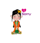 Taiwan girl something to say（個別スタンプ：20）