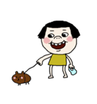 Little stupid girl ！（個別スタンプ：31）