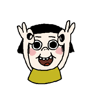 Little stupid girl ！（個別スタンプ：38）