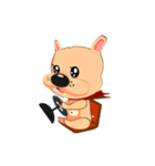 French Bulldog - (Shi Tazi Phi)(Chinese)（個別スタンプ：1）