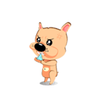 French Bulldog - (Shi Tazi Phi)(Chinese)（個別スタンプ：19）
