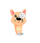 French Bulldog - (Shi Tazi Phi)(Chinese)（個別スタンプ：26）