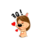 French Bulldog - (Shi Tazi Phi)(Chinese)（個別スタンプ：38）