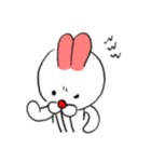 出っ歯ウサギ「うさっぱ」（個別スタンプ：2）