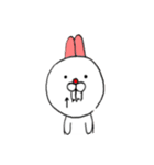 出っ歯ウサギ「うさっぱ」（個別スタンプ：8）