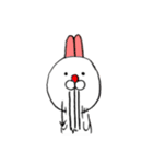出っ歯ウサギ「うさっぱ」（個別スタンプ：9）