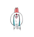 出っ歯ウサギ「うさっぱ」（個別スタンプ：10）