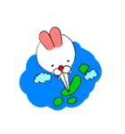 出っ歯ウサギ「うさっぱ」（個別スタンプ：17）