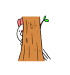 出っ歯ウサギ「うさっぱ」（個別スタンプ：27）