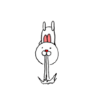 出っ歯ウサギ「うさっぱ」（個別スタンプ：28）