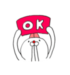 出っ歯ウサギ「うさっぱ」（個別スタンプ：39）