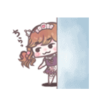 キュートなメイドスタンプ（個別スタンプ：21）