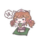 キュートなメイドスタンプ（個別スタンプ：23）