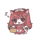 キュートなメイドスタンプ（個別スタンプ：27）