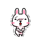 QQQQQ Cute Bunny（個別スタンプ：8）