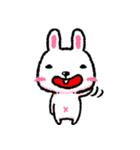 QQQQQ Cute Bunny（個別スタンプ：16）