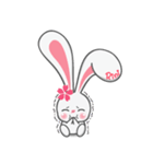 Rini Sakura Rabbit（個別スタンプ：3）