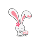 Rini Sakura Rabbit（個別スタンプ：7）