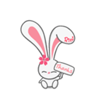 Rini Sakura Rabbit（個別スタンプ：8）
