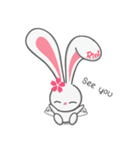 Rini Sakura Rabbit（個別スタンプ：16）