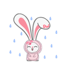 Rini Sakura Rabbit（個別スタンプ：31）