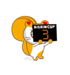 リスリン サッカー vol.1（個別スタンプ：37）