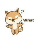 Shiba Inu(Shiba-Dog) Little Butt(cute)（個別スタンプ：3）