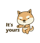 Shiba Inu(Shiba-Dog) Little Butt(cute)（個別スタンプ：5）