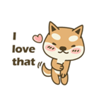 Shiba Inu(Shiba-Dog) Little Butt(cute)（個別スタンプ：6）