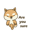 Shiba Inu(Shiba-Dog) Little Butt(cute)（個別スタンプ：10）