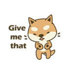 Shiba Inu(Shiba-Dog) Little Butt(cute)（個別スタンプ：13）