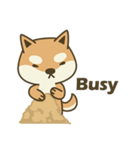 Shiba Inu(Shiba-Dog) Little Butt(cute)（個別スタンプ：18）