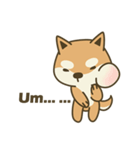 Shiba Inu(Shiba-Dog) Little Butt(cute)（個別スタンプ：32）