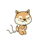 Shiba Inu(Shiba-Dog) Little Butt(cute)（個別スタンプ：33）