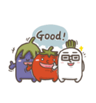 Radish Cai Cai with friends！(English)（個別スタンプ：20）