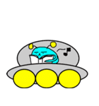 UFOだよ シュールな宇宙人（個別スタンプ：34）