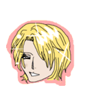 少女マンガの男の子（個別スタンプ：2）