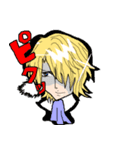 少女マンガの男の子（個別スタンプ：6）