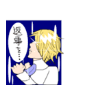 少女マンガの男の子（個別スタンプ：10）
