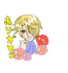 少女マンガの男の子（個別スタンプ：15）