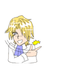 少女マンガの男の子（個別スタンプ：25）