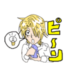 少女マンガの男の子（個別スタンプ：28）