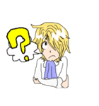少女マンガの男の子（個別スタンプ：29）