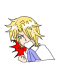 少女マンガの男の子（個別スタンプ：32）