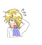 少女マンガの男の子（個別スタンプ：33）