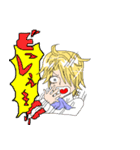少女マンガの男の子（個別スタンプ：37）