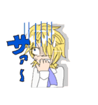 少女マンガの男の子（個別スタンプ：40）