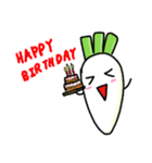 DAIKON RADISH（個別スタンプ：9）