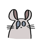白ねずみ2（個別スタンプ：3）