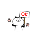 パンダみたいなの（個別スタンプ：22）